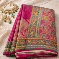 Yagni Dola Viscose Silk Designer Saree with Traditional Border