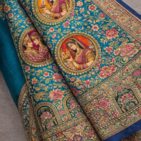 Yagni Dola Viscose Silk Designer Saree with Traditional Printed Pallu